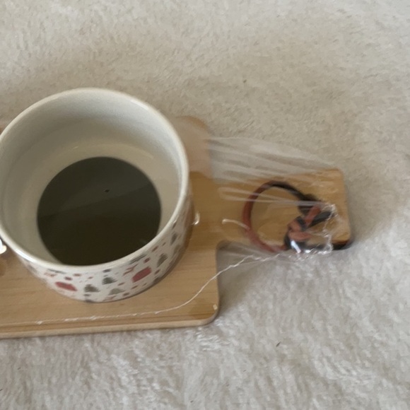 Condiment Bowl & Tray Set - Red and Green NWOT - Picture 5 of 6